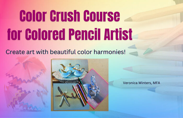 COLOR CRUSH Course for Colored Pencil Artist Video Course - Image 4