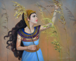 cleopatra, paintings of iconic women