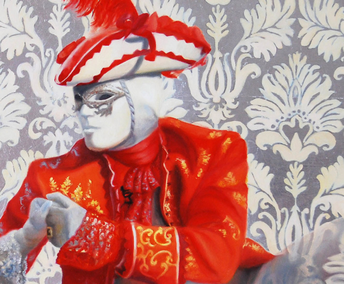 carnival masks painting