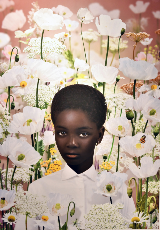 Ruud van Empel photography of black children