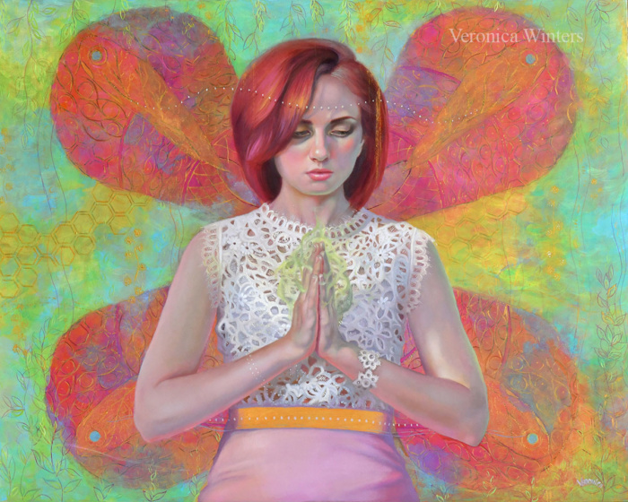 Veronica Winters_Namaste_painting
