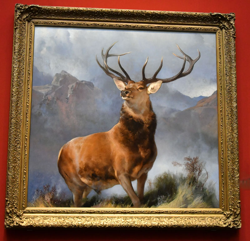 The Monarch of the Glen by Sir Edwin Landseer 1851_Scottish national gallery