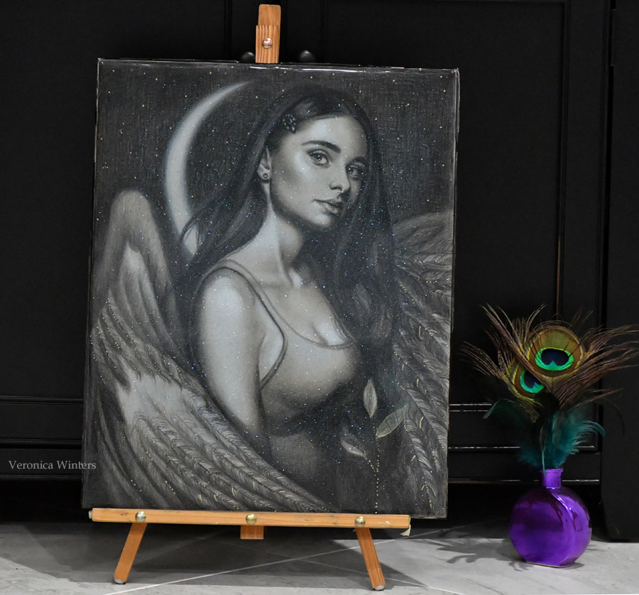 angel art resin art for sale