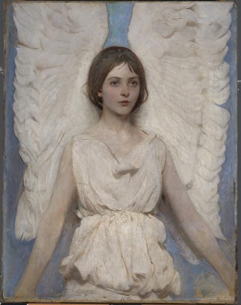 angel painting thyer
