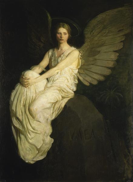 Abbott Handerson Thayer, Stevenson Memorial, 1903, oil on canvas, Smithsonian
