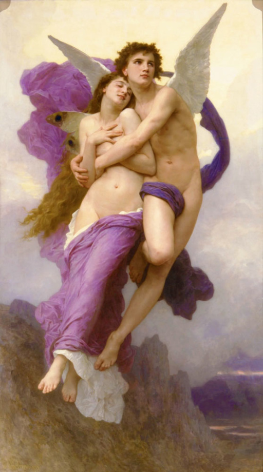 Psyche abduct_By William-Adolphe Bouguereau