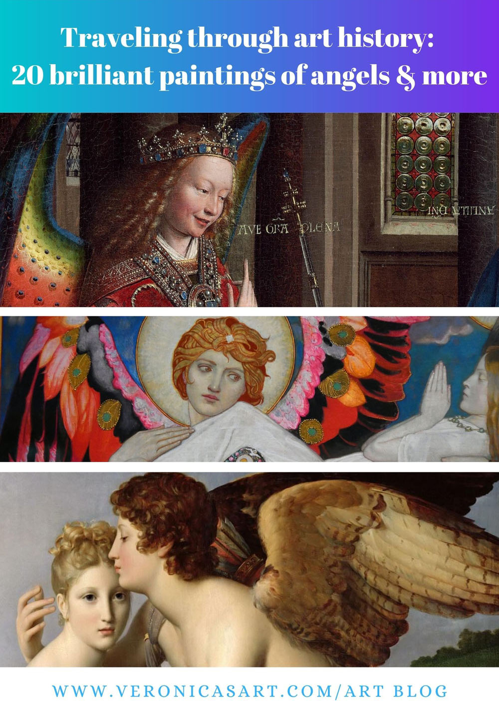 20 paintings of angels & more veronica winters