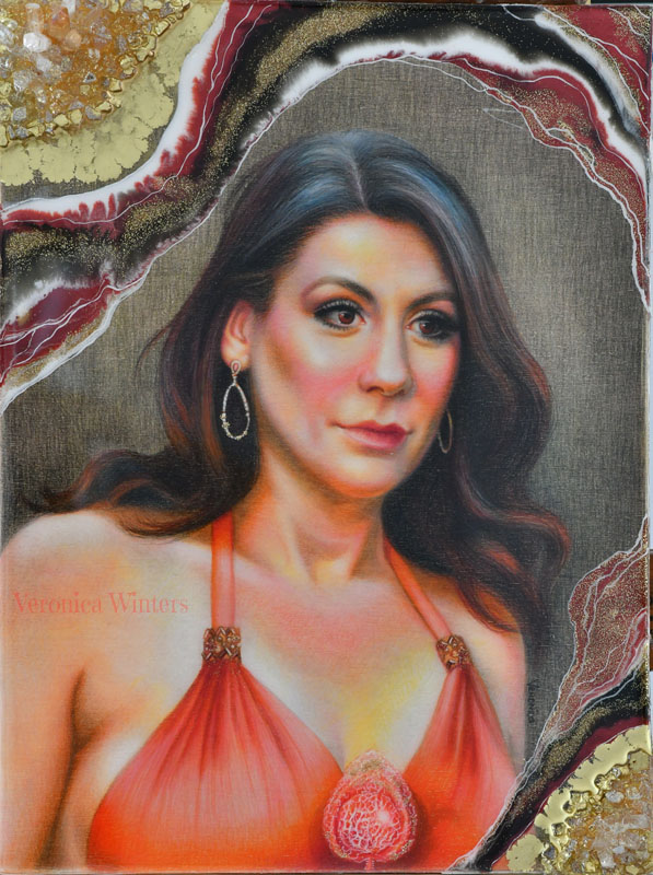 veronica winters colored pencil portrait