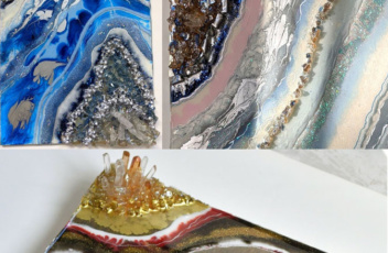 Resin art ideas for beginners: 10 things I learned pouring resin veronica winters