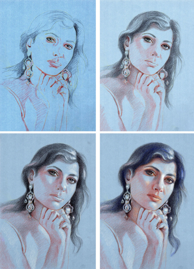 Learn to Draw: The Portrait in Colored Pencil - One River School Evanston