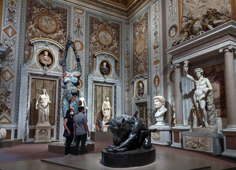 Borghese gallery, Damien Hirst, the Minotaur sculpture, Archaeology Now