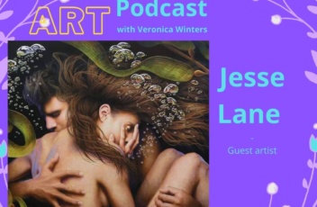 Jesse Lane interview Hooked on Art podcast
