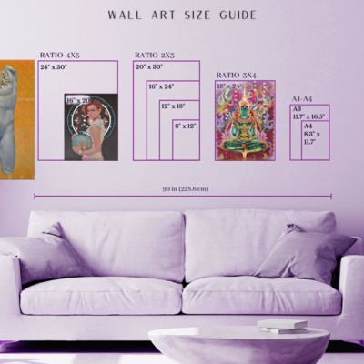 wall art sizes veronica winters painting