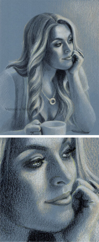 Colored Pencil Drawing Technique: Blending with Solvent