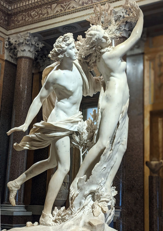 Apollo and Daphne, Bernini 1625-veronica winters art blog