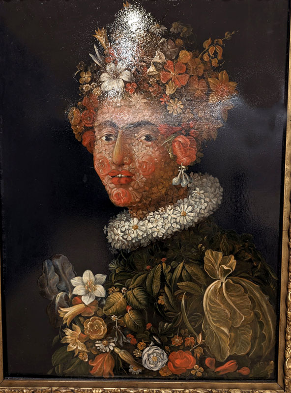 Arcimboldo-Flora young man-Soumaya museum in Mexico city