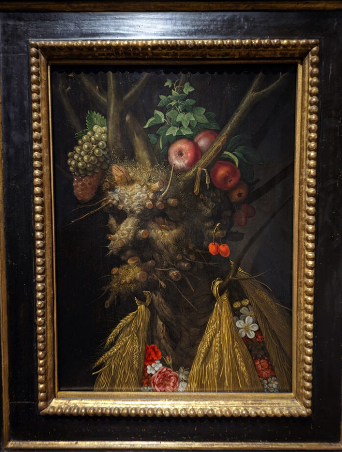 Giuseppe Arcimboldo Four Seasons in One Head 1590-national gallery washington dc
