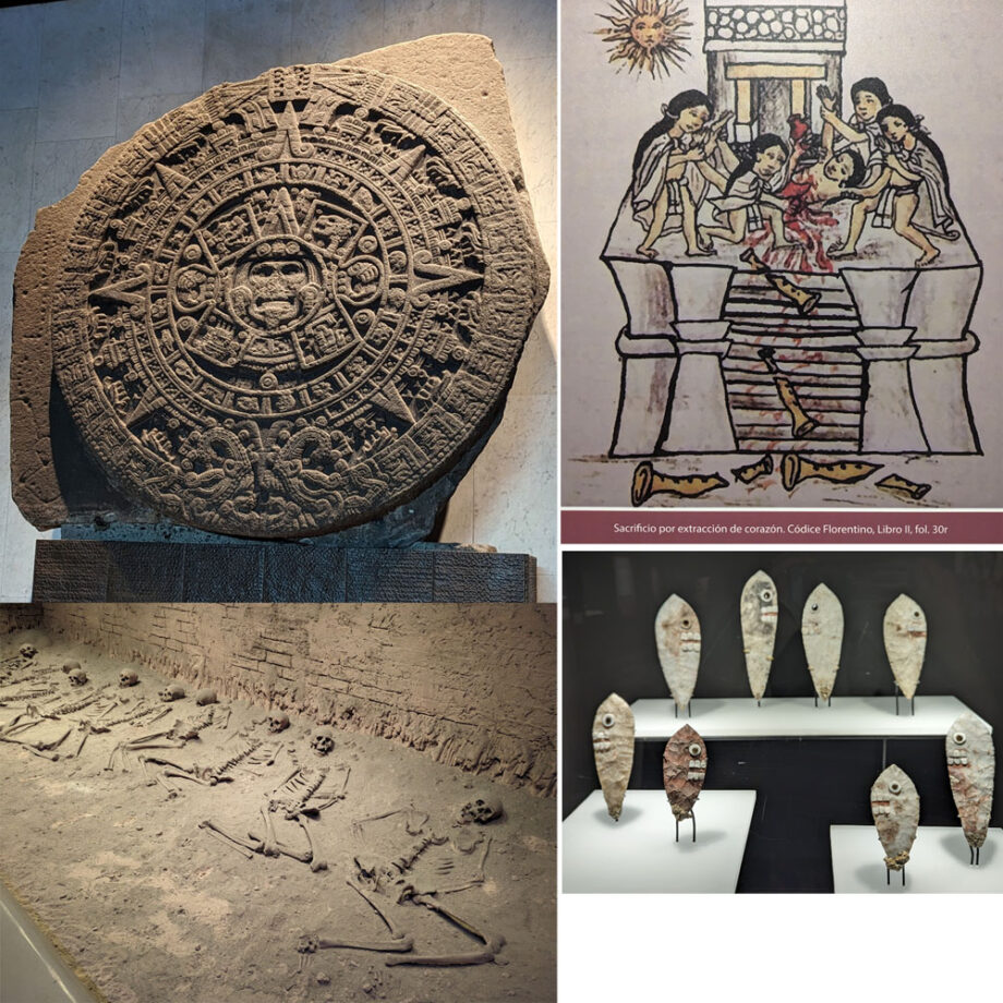 Mayan calendar-sacrificial stone-knives-veronica winters art blog