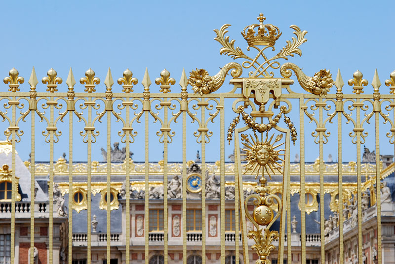 Versailles gate of Louis XIV the sun king-veronica winters art blog