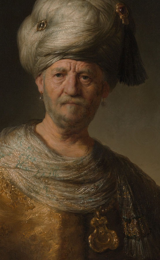 "Man in a Turban," Rembrandt (Rembrandt van Rijn) Dutch, 1632