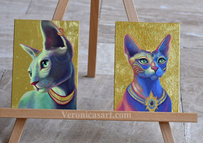 sphynx cats art-veronica winters