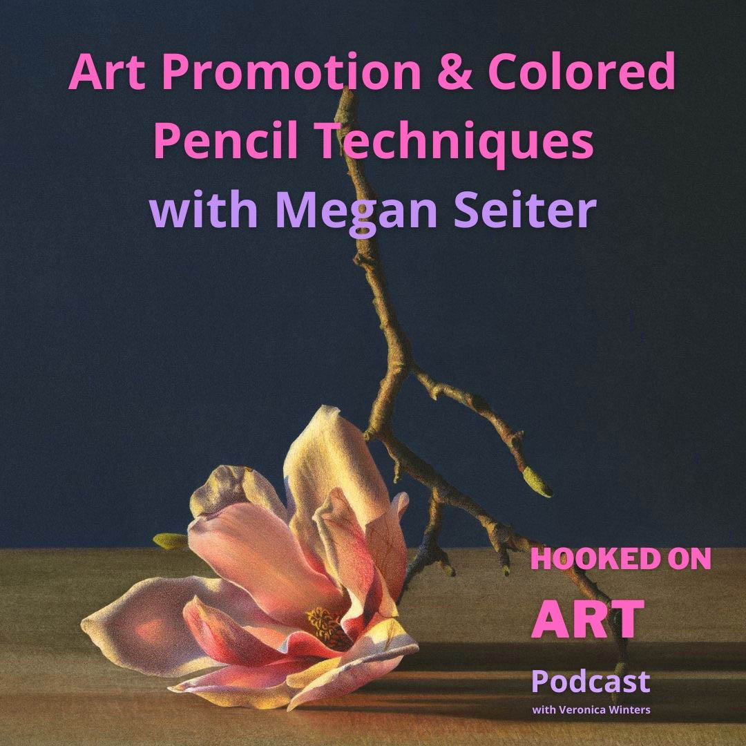 Megan Seiter: art promotion and colored pencil techniques
