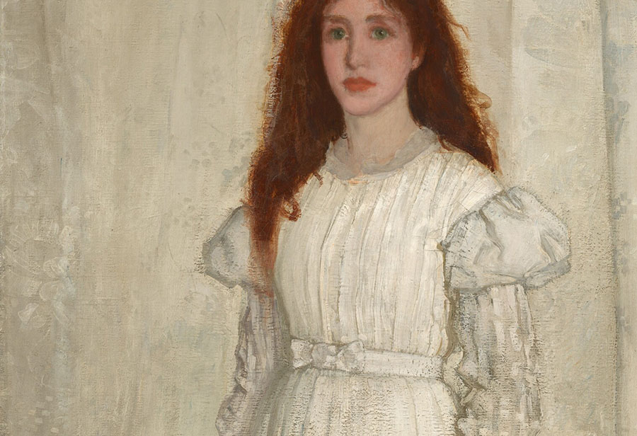 James McNeill Whistler -symphony in white, no1 the_white girl-Smithsonian-closeup-blog what is color white