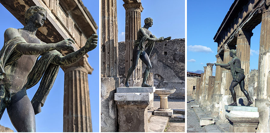 Apollo the archer in Pompeii