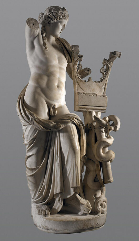 Apollo with a kithara 