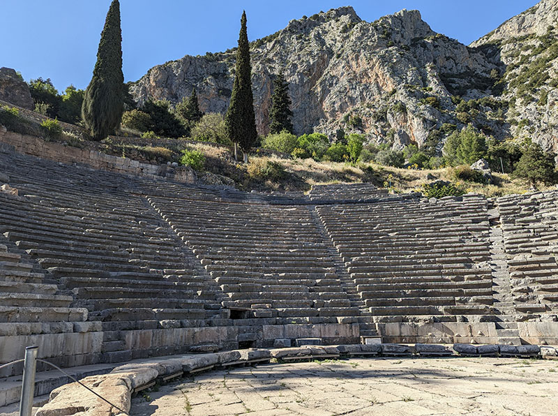 theatre Delphi, Greece