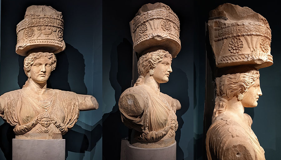 Caryatid Eleusis-Veronica Winters art blog