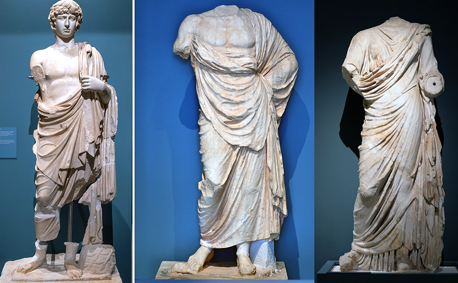 The Eleusinian sculptures