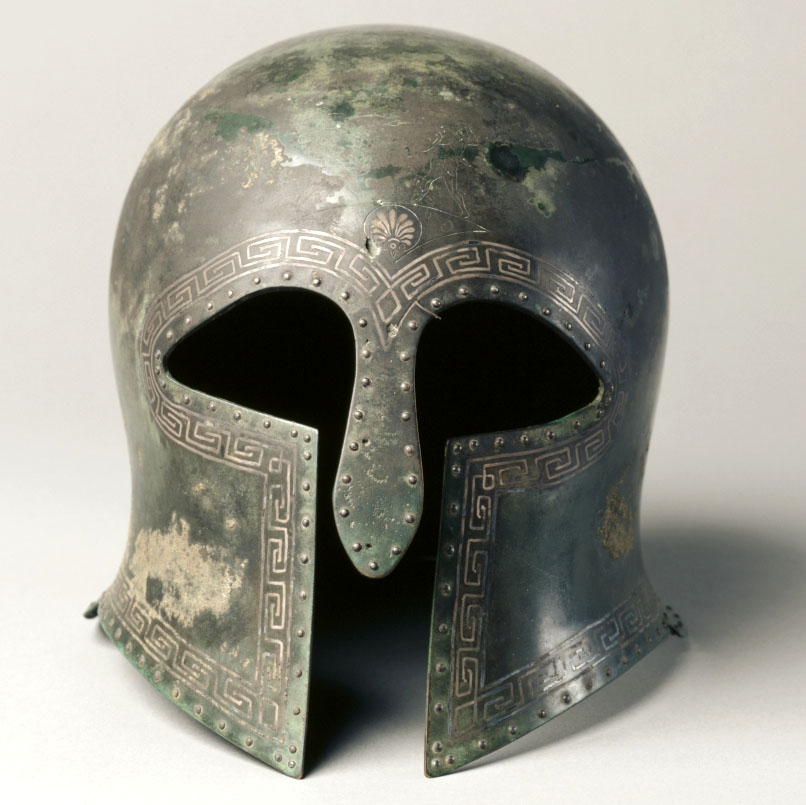 Corinthian Helmet of Ancient Greece