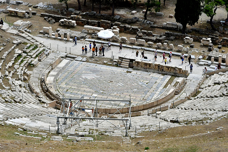 Theatre of Dionysus Eleuthereus-acropolis-blog