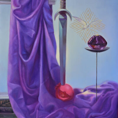 Promise of Resurrection, oil painting
